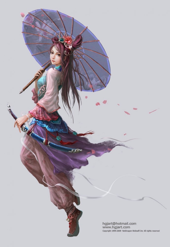 fantasy characters digital paintings guangjian huang (13)